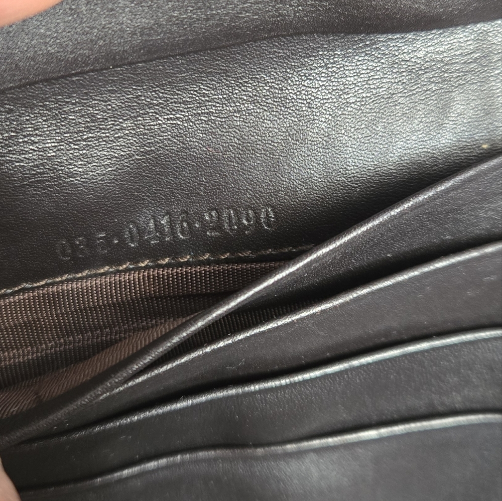 Gucci Monogram Wallet with Red and Green Stripe - Picture 11 of 13